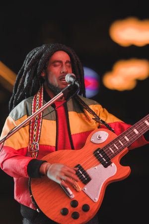 Bob marley figure, special collection figureの写真素材