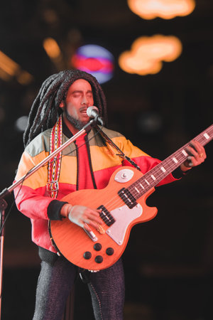 Bob marley figure, special collection figureの写真素材