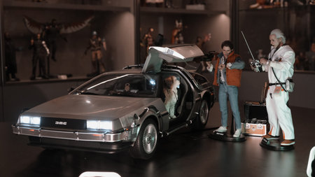 Back to the future figure, special collection figure