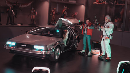 Back to the future figure, special collection figure