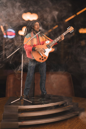 Bob marley figure, special collection figure