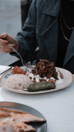 Rich and flavorful, the perfect meat dishの写真素材