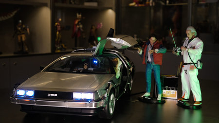 Back to the future figure, special collection figure
