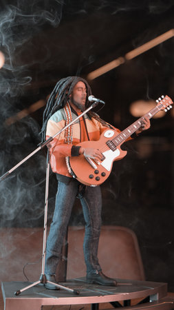 Bob marley figure, special collection figureの写真素材