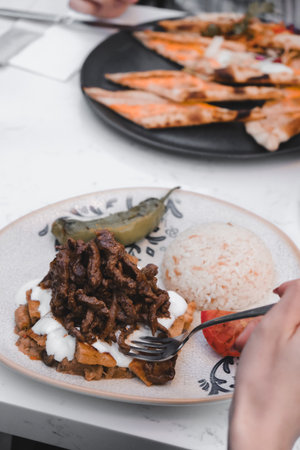 Rich and flavorful, the perfect meat dishの写真素材