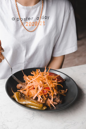 A juicy cut of meat, grilled to perfectionの写真素材