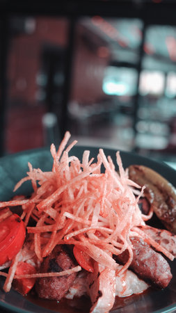 A juicy cut of meat, grilled to perfectionの写真素材