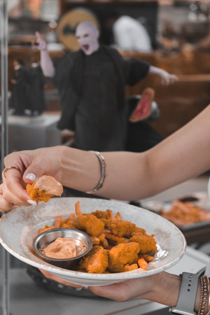 Turkish snack and breakfast meal.の写真素材