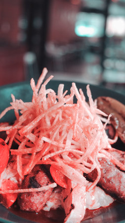 The perfect meat dish for a hearty mealの写真素材