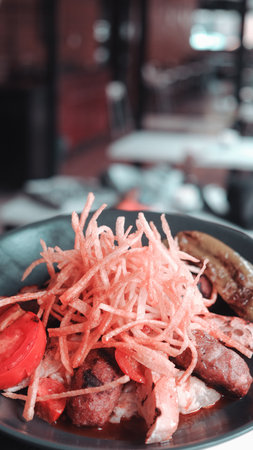 The taste of tender meat, cooked just rightの写真素材