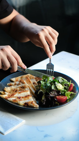 Turkish breakfast meal.の写真素材