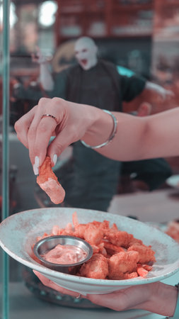 Turkish snack and breakfast meal.の写真素材