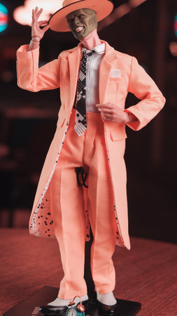 The mask and the dog maylo figure, special collection figureの写真素材