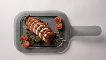 Cheese plate, gourmet wine and cheese charcuterie trayの写真素材