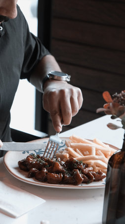 The ultimate meat experience, cooked to perfectionの写真素材