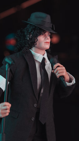 Michael Jackson figure, special collection figureの写真素材