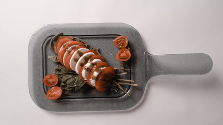 Cheese plate, gourmet wine and cheese trayの写真素材