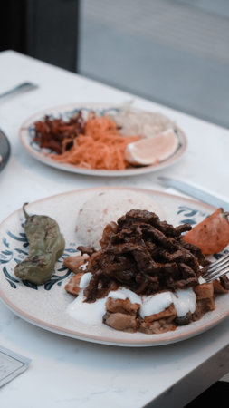 The perfect dish for a hearty mealの写真素材