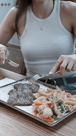 A deliciously seasoned meat dish for any occasionの写真素材