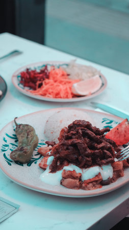 Savory and satisfying, a plate of grilled meat