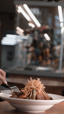 The ultimate meat experience, cooked to perfectionの写真素材