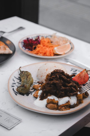 The perfect meat dish for a hearty mealの写真素材