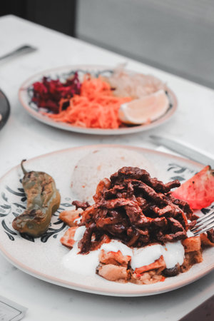 A deliciously seasoned meat dish for any occasionの写真素材