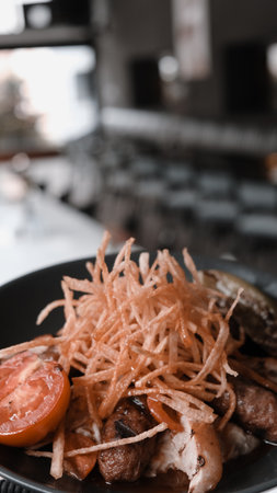 A juicy cut of meat, grilled to perfectionの写真素材