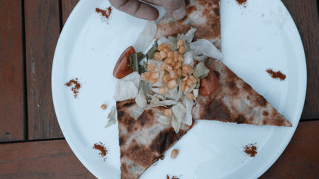 Turkish snack and breakfast meal.の写真素材