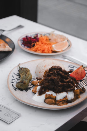 The perfect meat dish for a hearty mealの写真素材