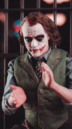 joker figure, special collection figureの写真素材