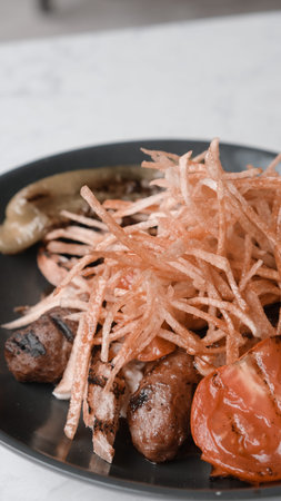 A juicy cut of meat, grilled to perfection