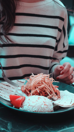 The perfect dish for a hearty mealの写真素材