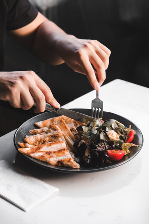 Turkish snack and breakfast meal.の写真素材