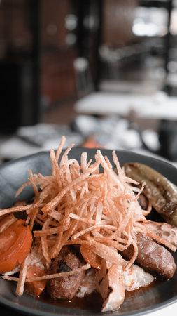 A deliciously seasoned meat dish for any occasionの写真素材