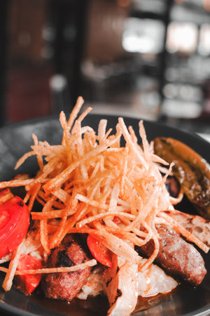 The taste of tender meat, cooked just rightの写真素材