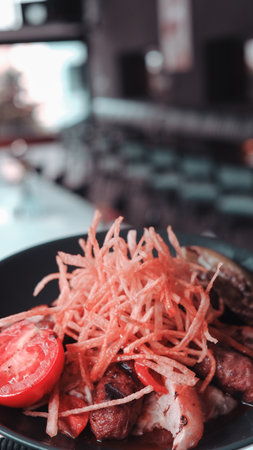 The taste of tender meat, cooked just rightの写真素材