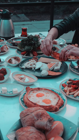 A wholesome and satisfying breakfast with natural ingredients