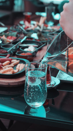 A vibrant breakfast spread with colorful ingredients