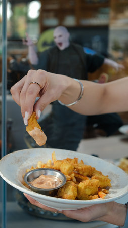Turkish snack and breakfast meal.の写真素材