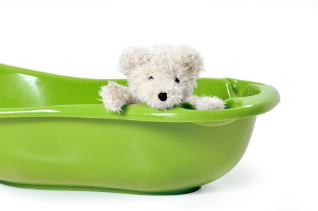 Baby bathの写真素材