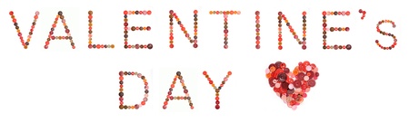 Text VALENTINE S DAYの写真素材