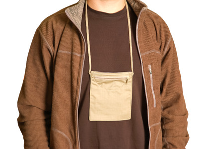pouch for travelingの写真素材