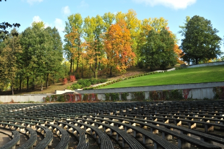 Open-air auditoriumの写真素材