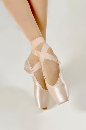 ballet shoesの写真素材