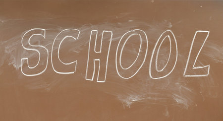 School blackboard