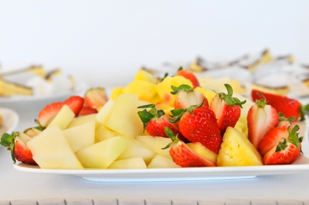 Fresh Fruit Salad の写真素材