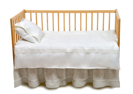 Baby bedの写真素材