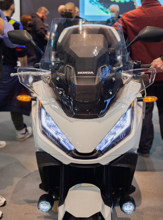 The New Honda Motorcycle Bike at EICMA 2021, Fiera Milano. November 2021