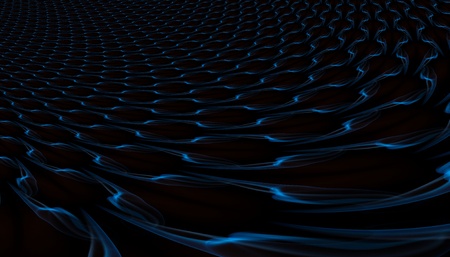 The fractal, chain of smokeの写真素材